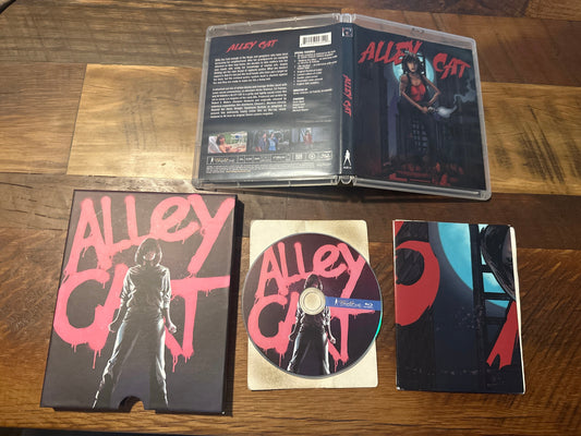 Alley Cat Blu ray-Vinegar Syndrome-OOP Slipcover-Poster-