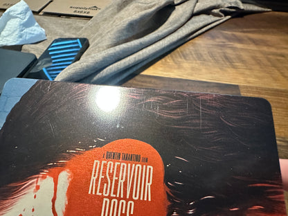 Reservoir Dogs (Blu ray/DVD, Lionsgate, Steelbook, 3 Disc, Slipcover)