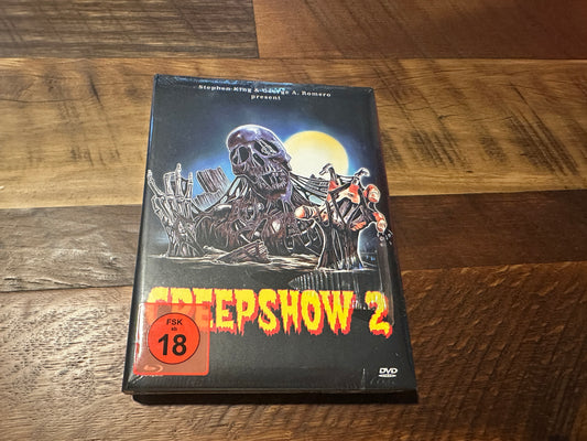 Creepshow 2 (Blu ray/DVD, Padded Mediabook,Shamrock Media, Reg B,NEW)