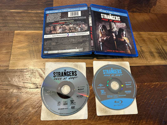 The Strangers Prey At Night (Blu ray, Universal, 2 Disc, Widescreen, No Digital)