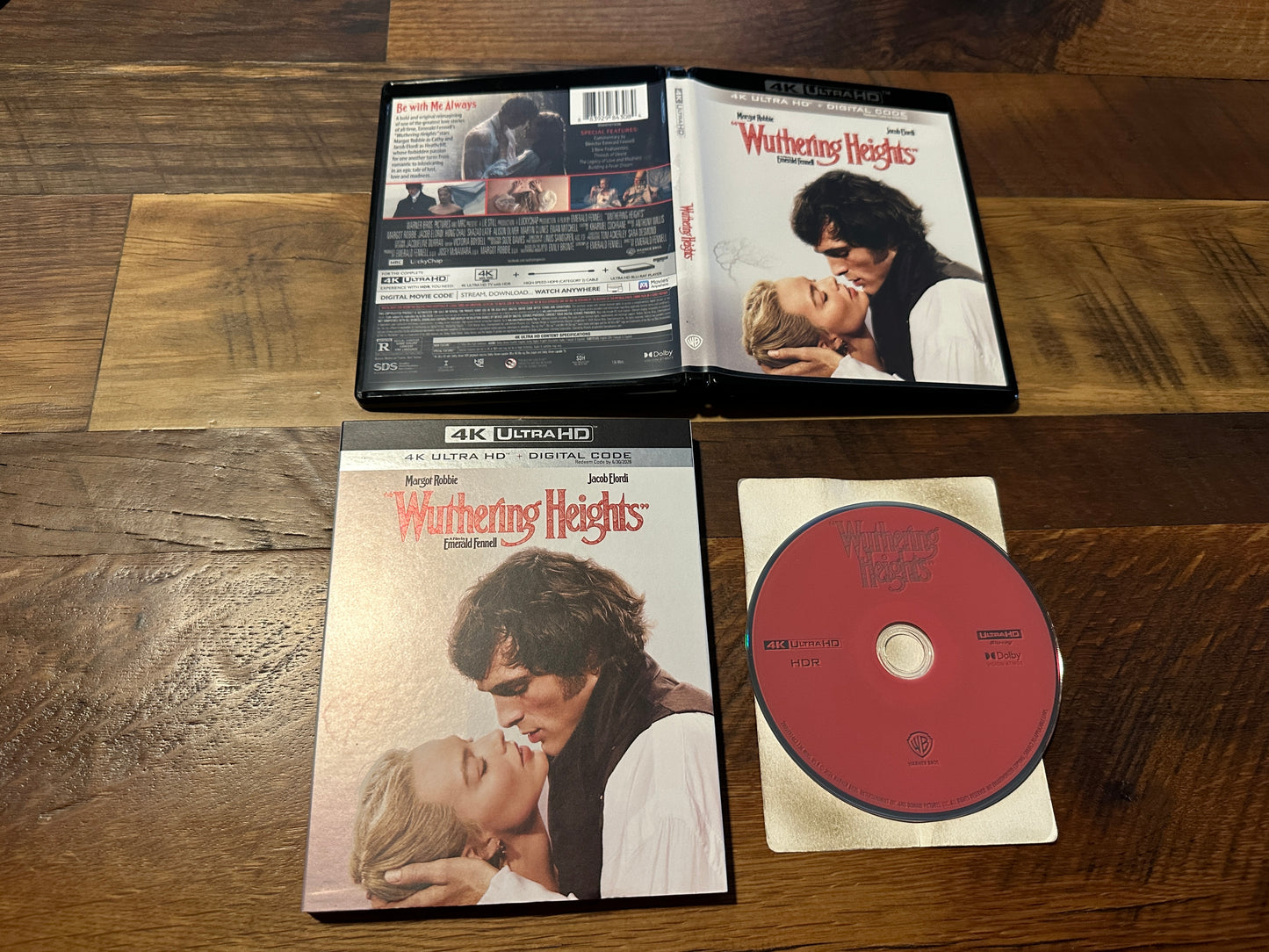 Wuthering Heights (4K Ultra HD, Slipcover, Margot Robbie, No Digital)