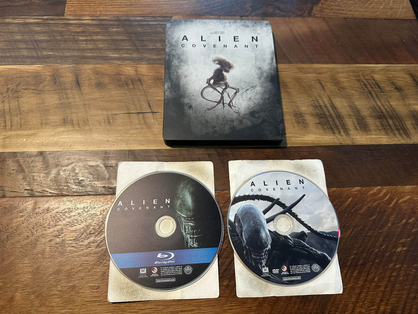 Alien Covenant (Blu ray, Steelbook, Classic Sci Fi, Widescreen, No Digital)