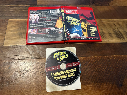 Conquest Of Space & I Married A Monster From Outer Space (Blu ray, Scream)