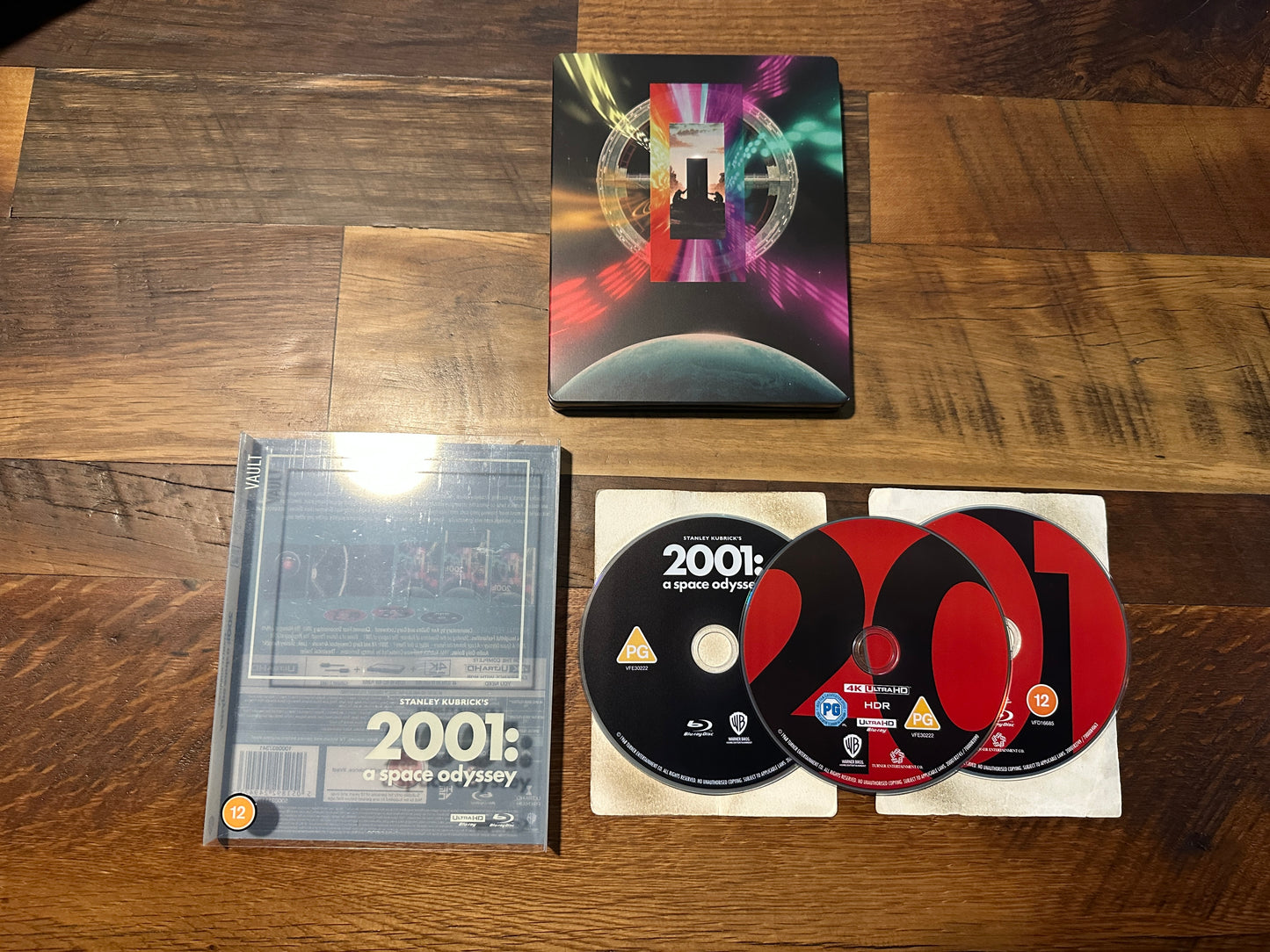 2001: A Space Odyssey (4K Ultra HD, The Film Vault, Slipcover)