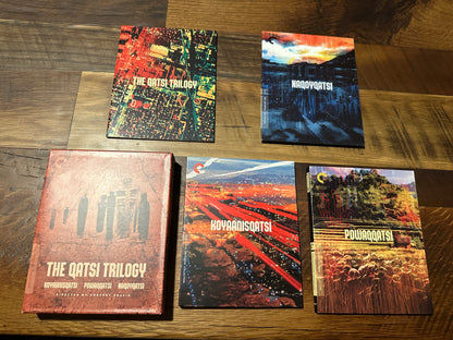 The Qatsi Trilogy (Blu ray, Criterion Collection, 3 Disc, Special Edition)