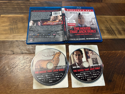 The House That Jack Built (Blu ray, Scream Factory, Director’s Cut, Matt Dillon)
