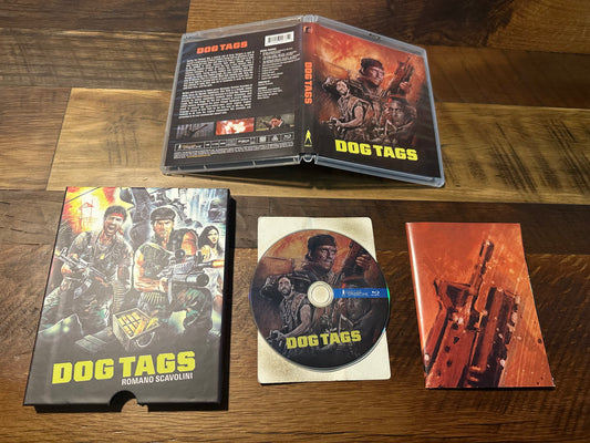 Dog Tags Blu ray-Vinegar Syndrome-Hard Slipcover-80’s Classic
