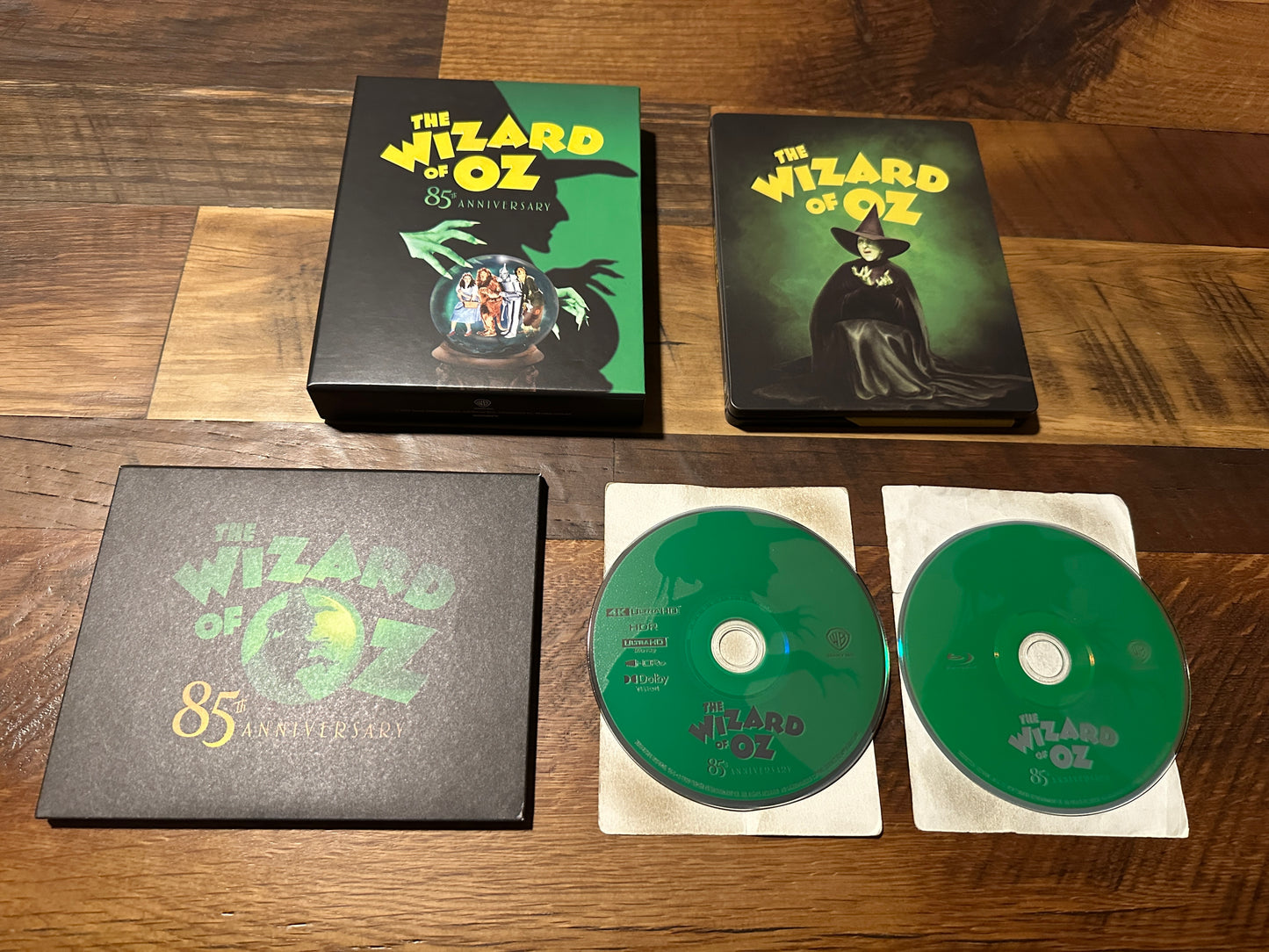 The Wizard of Oz (4k Ultra HD, 85th Anniversary Ed, Steelbook, No Digital)
