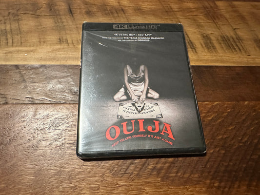 Ouija (4K Ultra HD/Blu ray, Scream Factory, 2 Disc, Widescreen, NEW)