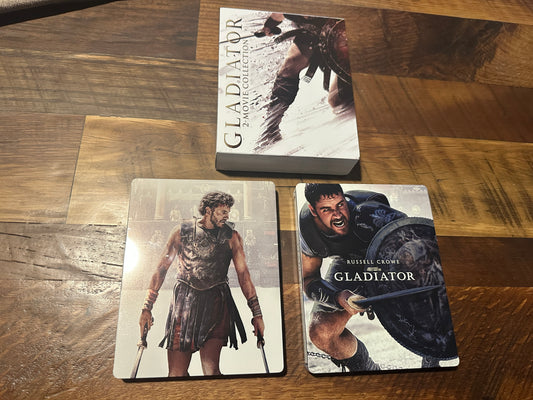 Gladiator 2 Movie Collection (4K Ultra HD, Steelbooks, Boxset, No Digital)