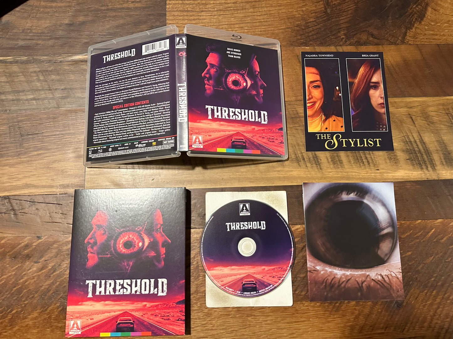 Threshold Blu ray-Arrow Video-Slipcover-US Release-2021 Classic