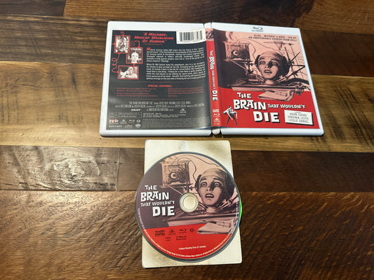 The Brain That Wouldn’t Die (Blu ray, Scream Factory, 60’s Classic, OOP)