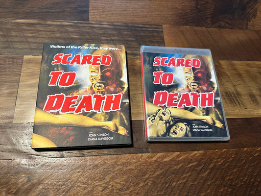 Scared To Death (Blu ray, Vinegar Syndrome, Slipcover, 80's Classic, NEW)