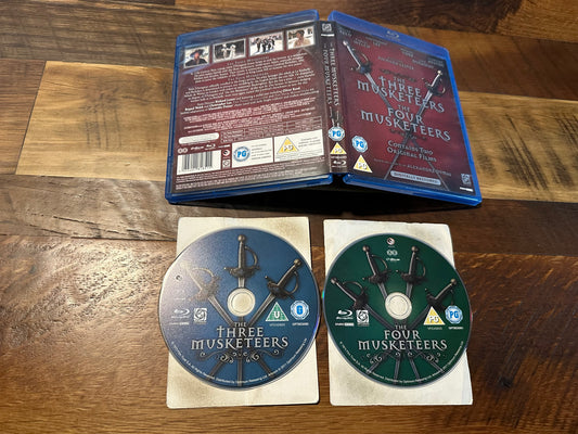 The Three Musketeers & The Four Musketeers Blu ray-Optimum Classic-Region A & B-