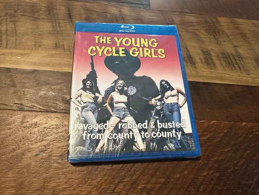 The Young Cycle Girls Blu ray-Dark Force Entertainment-70’s Classic-NEW