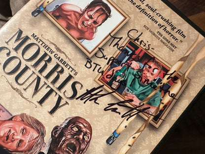 Morris County (DVD, Unearthed Films, Mathew Garret Obscure Horror, Signed)