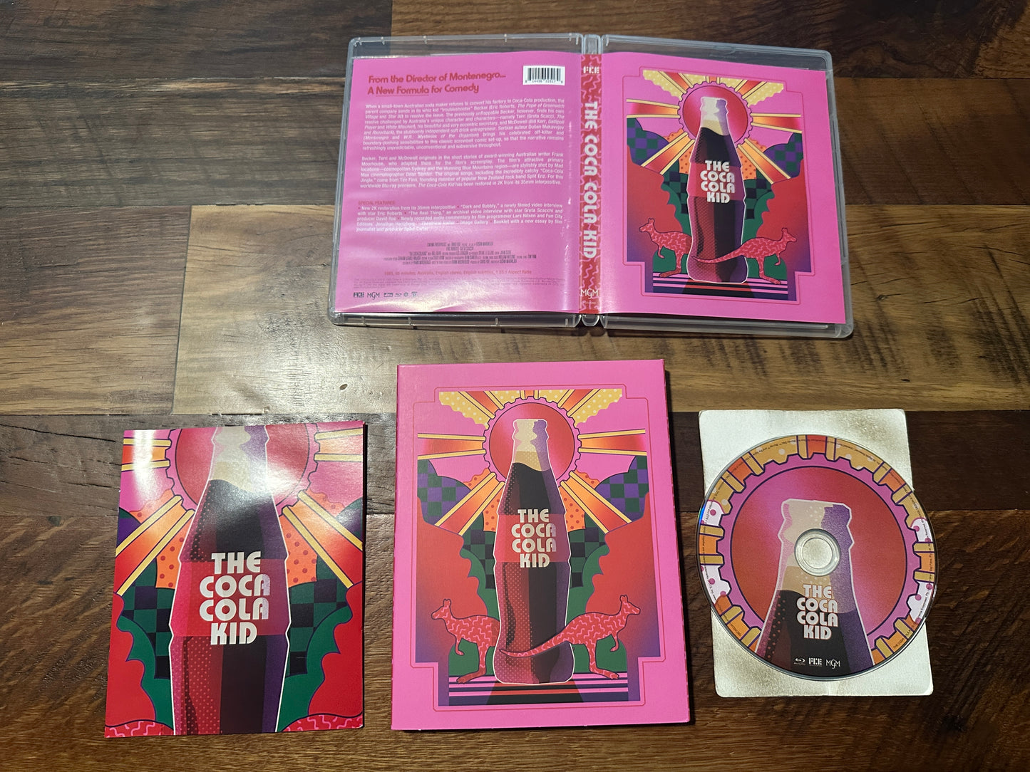 The Coca Cola Kid (Blu ray, Vinegar Syndrome Partner Label, Slipcover)