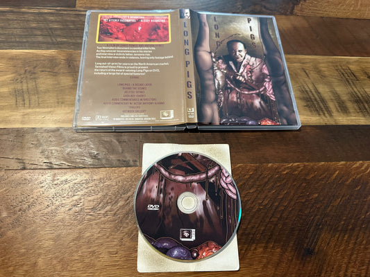 Long Pigs DVD-Tarnished Vision Films-Very Disturbing Horror-Obscure