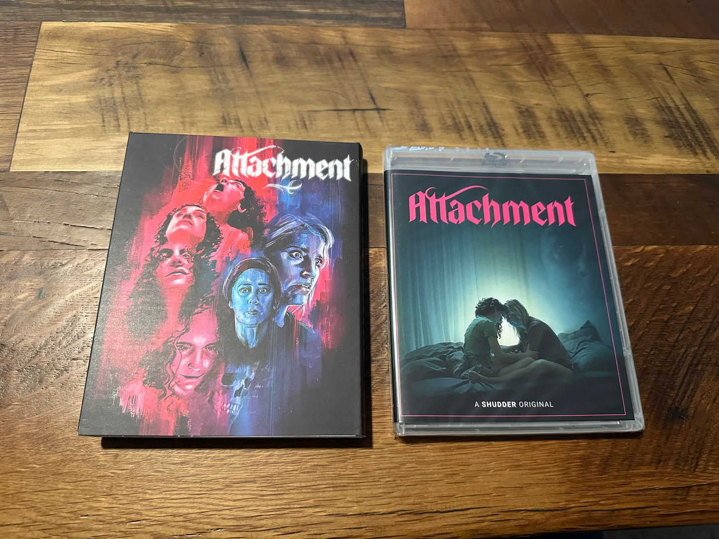 Attachment Blu ray-Vinegar Syndrome Partner Label-OOP Slipcover-NEW
