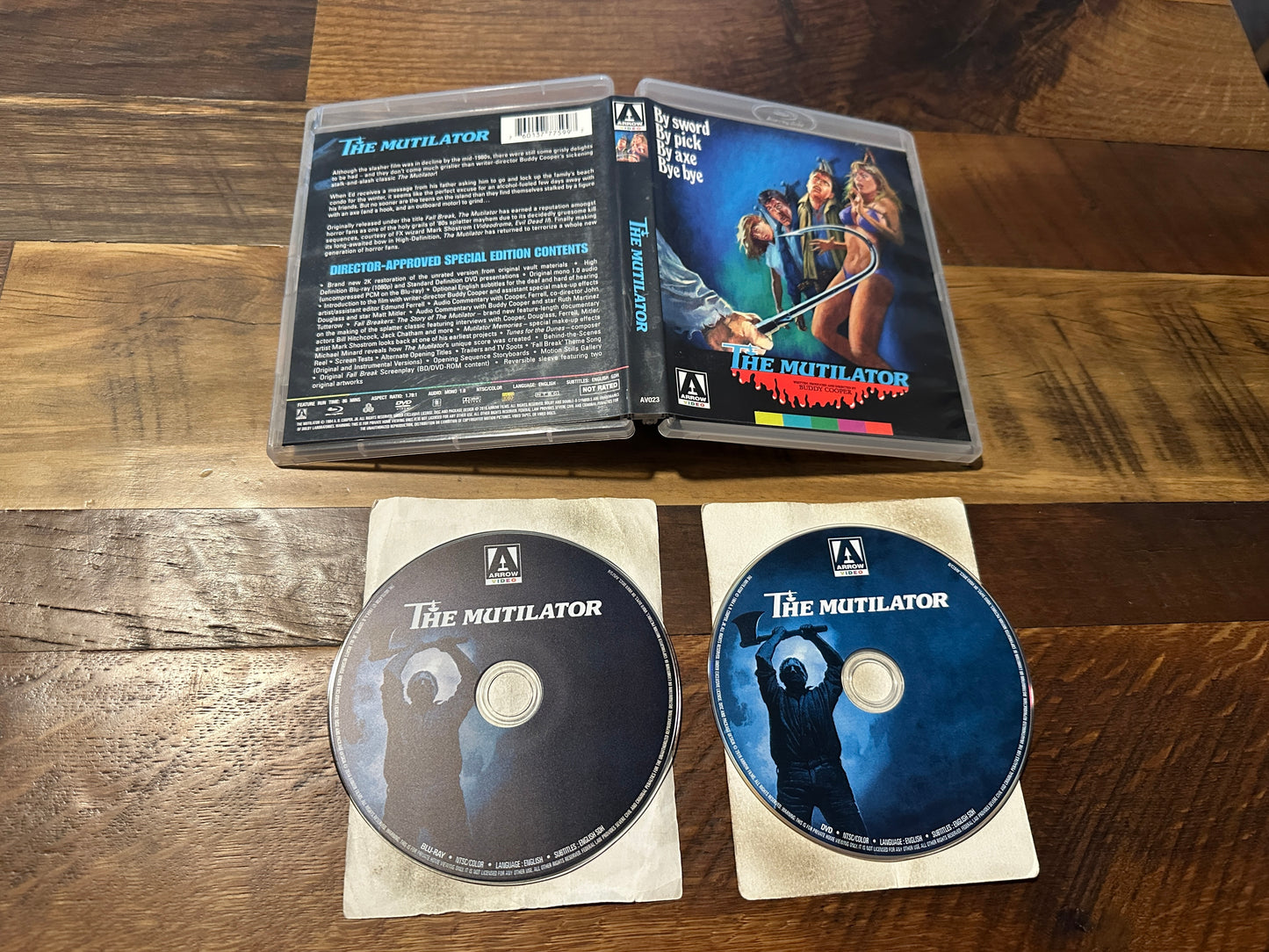 The Mutilator (Blu ray/DVD, Arrow Video, 2 Disc, Special Edition, 80’s Horror)