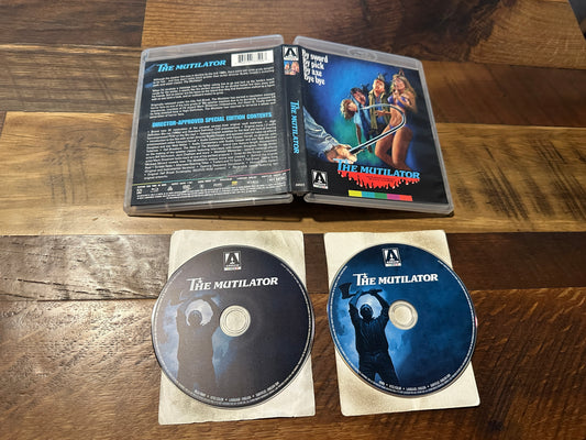 The Mutilator (Blu ray/DVD, Arrow Video, 2 Disc, Special Edition, 80’s Horror)