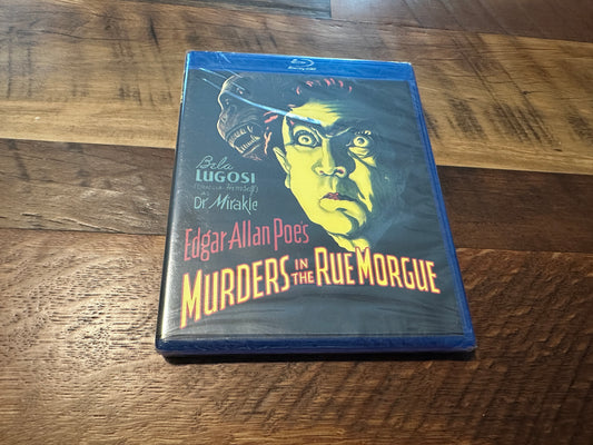 Murders in the Rue Morgue (Blu ray, Scream Factory, 30’s Classic Horror, NEW)