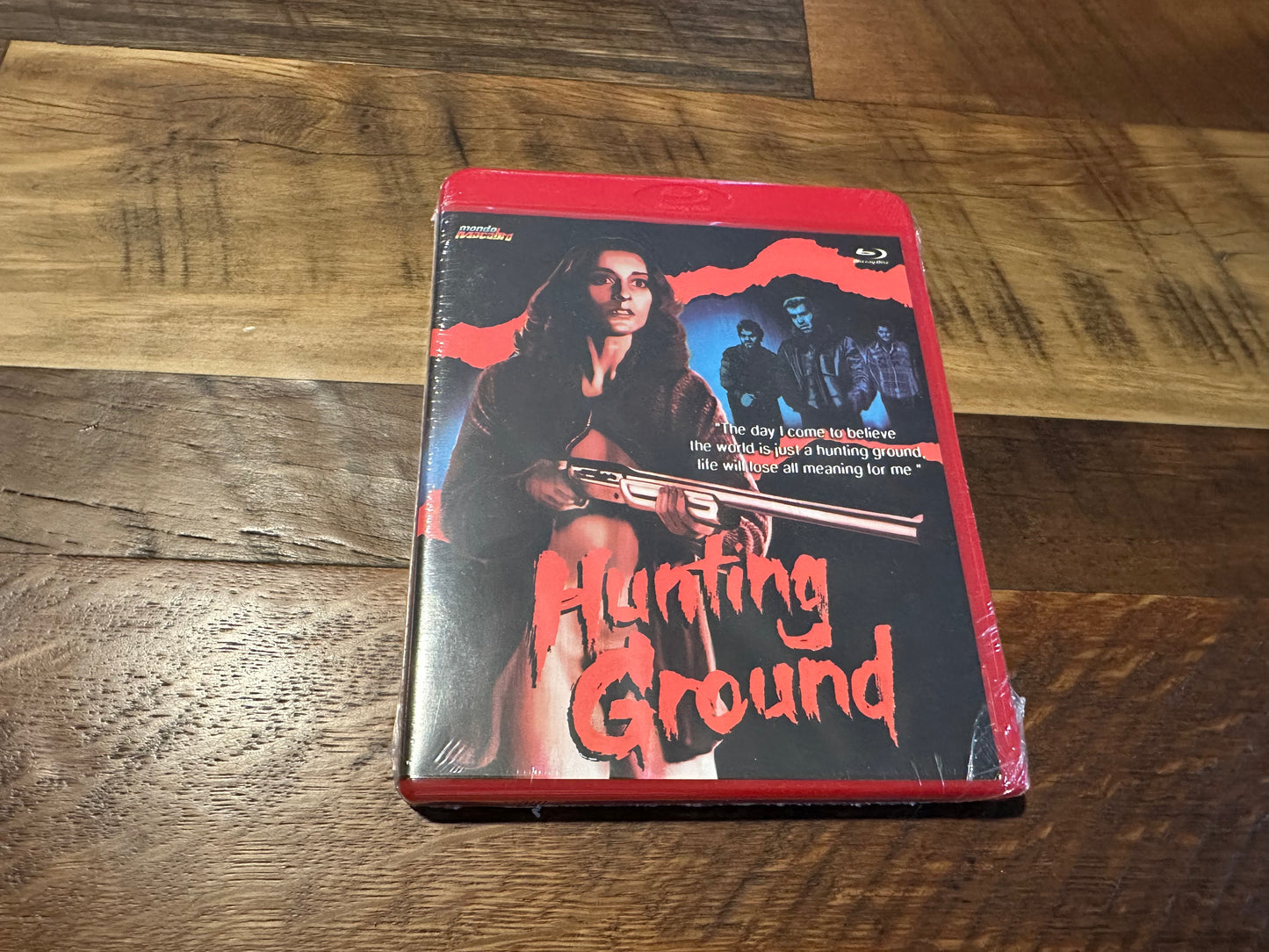 Hunting Ground Blu ray-Mondo Macabro-Limited Edition-1200 Made-NEW