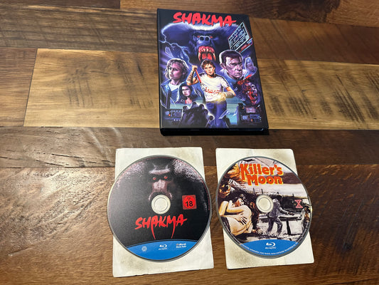 Shakma & Killer’s Moon Blu ray Mediabook-Limited Ed-Region B