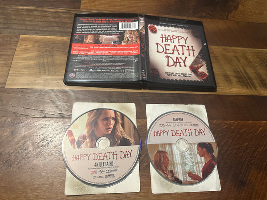 Happy Death Day (4K Ultra HD/Blu ray, Scream Factory, Classic Horror)