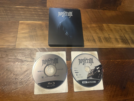 Nosferatu 4K Ultra HD/Blu ray-Universal-Steelbook-2 Disc-No Digital