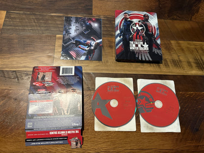 The Falcon and the Winter Soldier Complete First Season, (4K Ultra HD, Steelbook, No Dig)