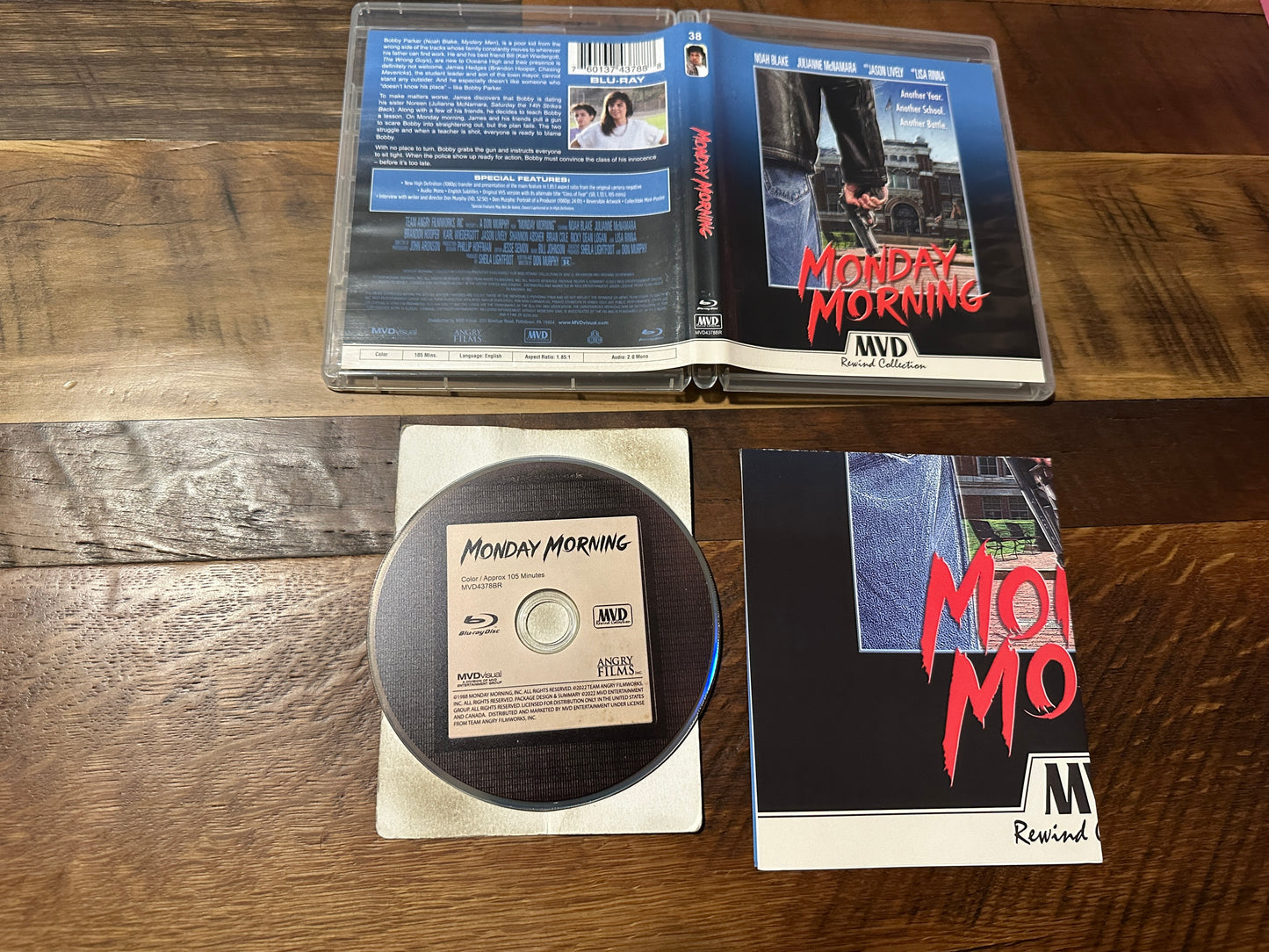 Monday Morning (Blu ray, MVD rewind Collection, 80’s Classic, Mini Posters)