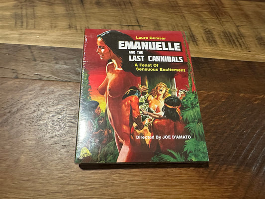 Emanuelle and the Last Cannibals Blu ray/CD-Severin Films-Slipcover-2 Disc-NEW