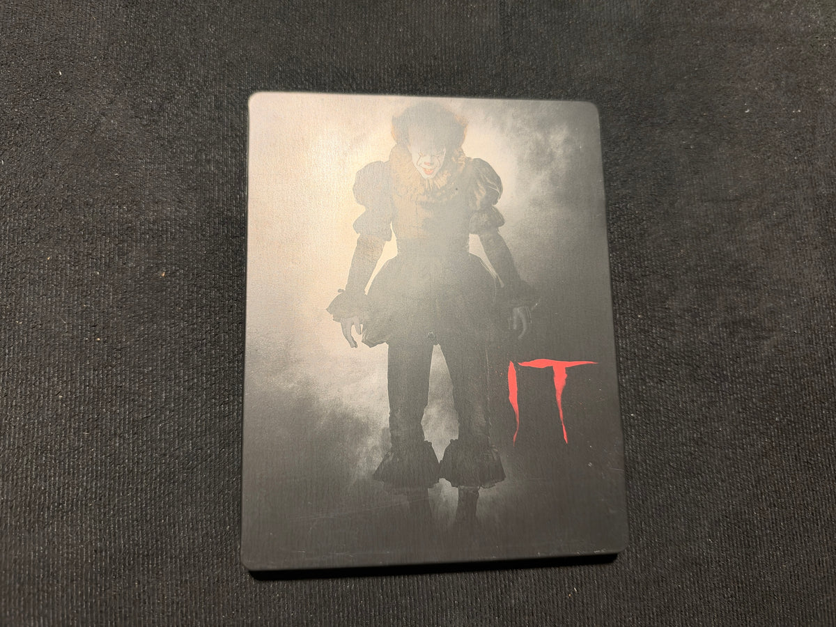 It Chapter One (Blu ray, Steelbook, Warner Bros, 2017 Classic Horror, No Digital)