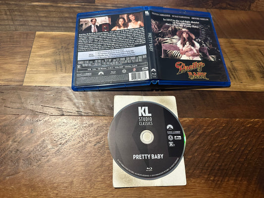 Pretty Baby Blu ray-Kino Lorber-Brooke Shields 70’s Classic-Widescreen-