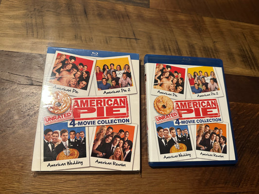 American Pie 4 Movie Collection Blu ray-Universal-Slipcover-Widescreen
