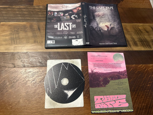 The Last Tape DVD-R Limited Only 50 Made- This is 1/50-Obscure Horror-OOP