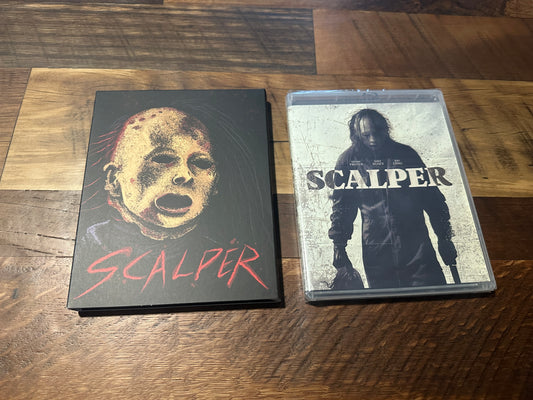 Scalper Blu ray-Vinegar Syndrome Partner Label-Slipcover-NEW/Sealed-