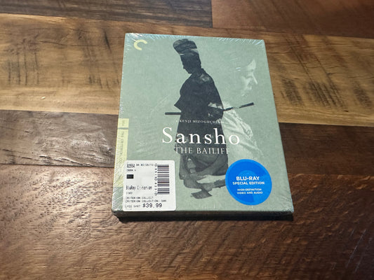 Sancho The Bailiff Blu ray-Criterion Collection-Special Edition-NEW