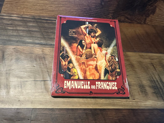 Emanuelle And Francoise Blu ray-Severin Films-Slipcover-Joe D’Amato-NEW