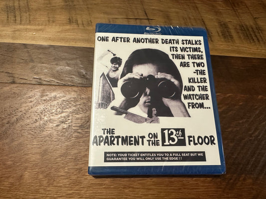 The Apartment on the 13th Floor Blu ray-Blu ray-Code Red-70’s Horror-NEW