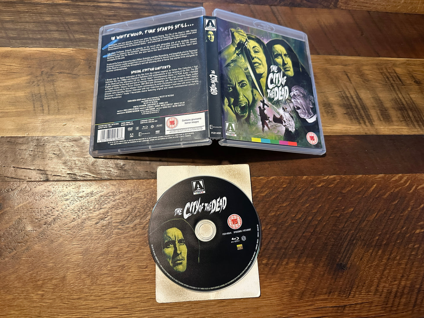 The City of the Dead (Blu ray-Arrow Video, Region B, Special Ed)