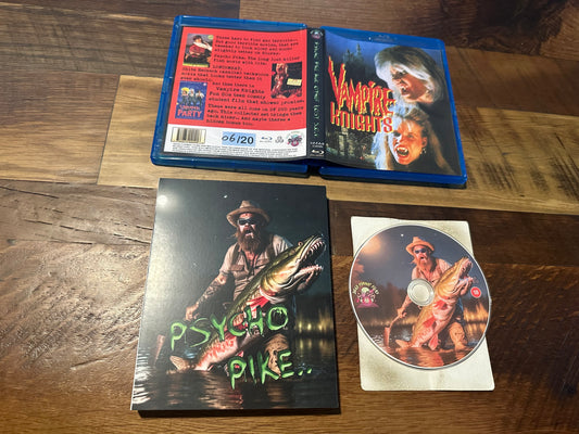 Psycho Pike & Lunch Meat & Vampire Knights (BD-R Dead Format Films, Only 20 Made, Slip)