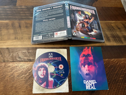 Frankenhooker Blu ray-Arrow Video-Special Edition-Region Free-Rare-OOP