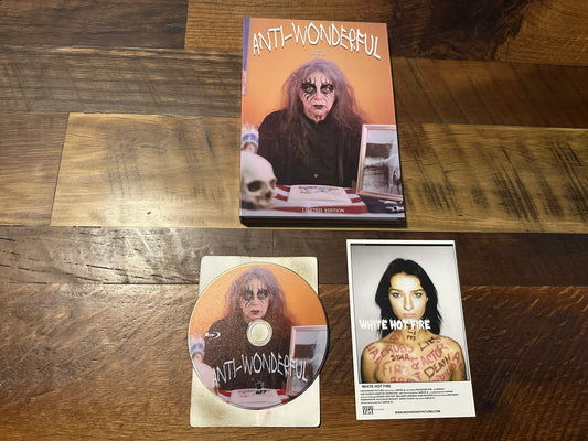 Anti Wonderful Blu ray-Rare Hard Box-ONLY 300 Made-Moving Fast Pictures-Limited Edition-Signed