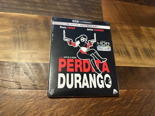 Perdita Durango 4K Ultra HD/BLU RAY-Severin Films-Slipcover-NEW/Sealed