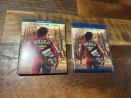 Weird the Al Yankovic Story Blu ray/DVD, Shout Studios, Slipcover, NEW)