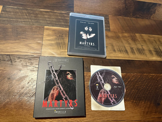 Martyrs (Blu ray, Umbrella Entertainment, Region Free, Slipcover)