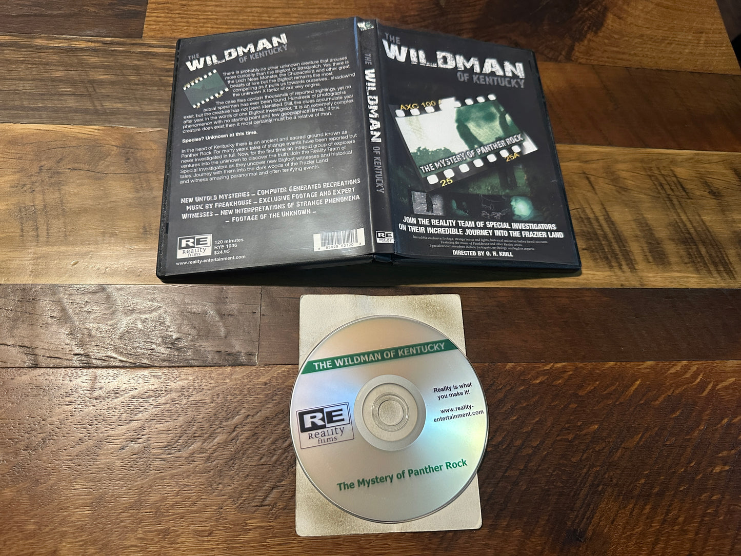 The Wildman Of Kentucky (DVD, Reality Films, The Mysteries Of Panther Rock)