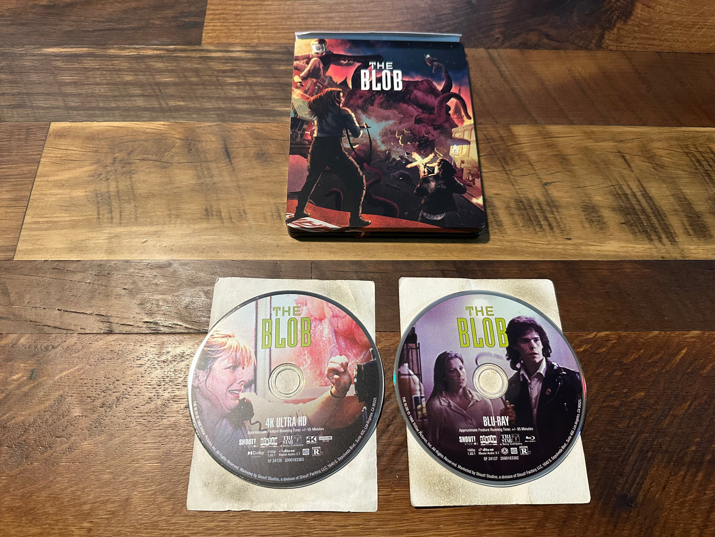 The Blob (4K Ultra HD/Blu ray, Scream Factory, Steelbook, Limited Ed)